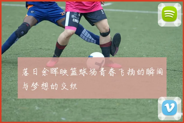 落日余晖映篮球场青春飞扬的瞬间与梦想的交织